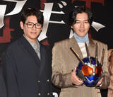 「要潤＆賀集利樹、25年ぶり完全新作の『アギト』に感慨　100歳まで仮面ライダー宣言「頑張ります！」」の画像1