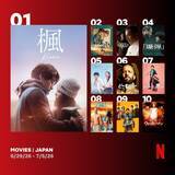 「Netflix週間視聴ランキング（映画）：『楓』V2、『エノーラ・ホームズの事件簿3』が初登場【6/29/26 - 7/5/26】」の画像1