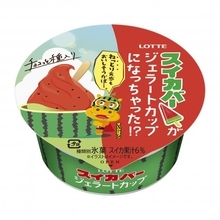 スイカバーがジェラートカップになっちゃった　ねっとり食感×つぶつぶチョコ種で“大人ごころ”をくすぐる