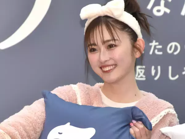 ゆうちゃみ、パジャマ姿でイベント登場「めっちゃピンクにしてみました」