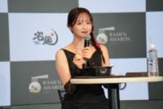 森香澄、「ラーメンマンを意識した」新ヘア披露　ラーメン食レポ対決で“独自”表現も