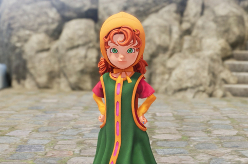 大川ぶくぶ『ドラクエ7』マリベル描く　何とも言えない表情＆目線