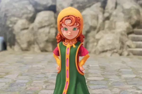 大川ぶくぶ『ドラクエ7』マリベル描く　何とも言えない表情＆目線