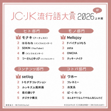 『JC・JK流行語大賞2026上半期』発表…キーワードは「時間軸が溶けている」【ヒト・モノ・コンテンツ・コトバの4部門一覧】