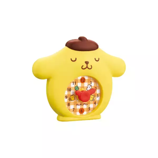 【きょうから第2弾】マクドナルド、ハッピーセット「ポムポムプリン」　“とけい型メモスタンド”ほか【詳細】
