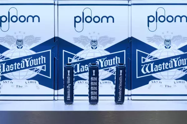 「Ploom AURA」が人気ブランド「Wasted Youth」とコラボ、限定デザインBOXを1日限りのポップアップで数量限定発売