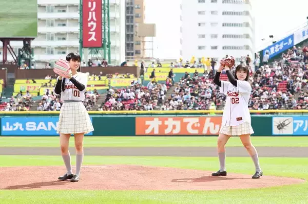「ラブライブ！」大西亜玖璃＆相良茉優、東北楽天でセレモニアルピッチ「あっという間」「やらかしました」【コメント全文】