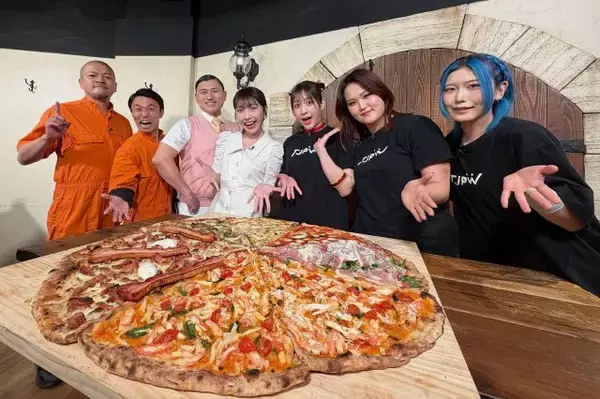 世界一の称号を獲得した名店の直径1メートルの巨大ピザ…　爆食リベンジマッチを放送　22日『デカ盛りハンター』
