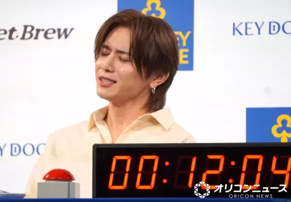 山田涼介、イベント締めに痛恨のミス「ここで噛むかね？」