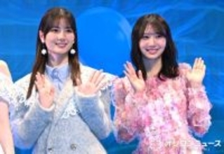 日向坂46小坂菜緒＆藤嶌果歩、声優初挑戦作の舞台あいさつ登壇　先輩・後輩で支え合ったアフレコを明かす