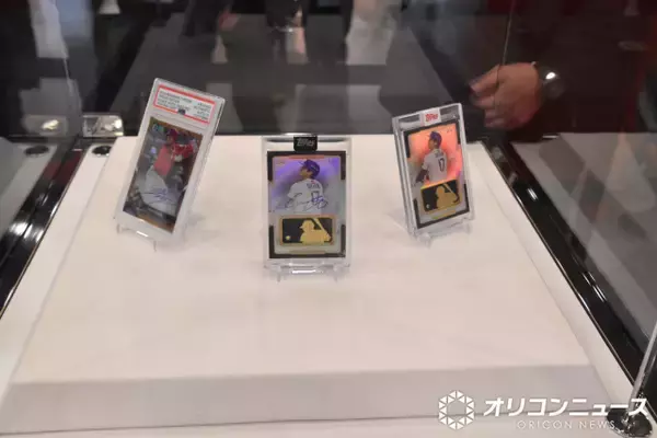 300万ドルの“大谷翔平カード”も！　総額8.5億円のトレカ特別展示会が開催