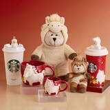 「【スタバ新作グッズ】“うま”デザインがずらり マグや「ベアリスタ」で年始を演出」の画像1