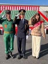 ミス日本グランプリ・石川満里奈、2026年の東京消防出初式を観覧