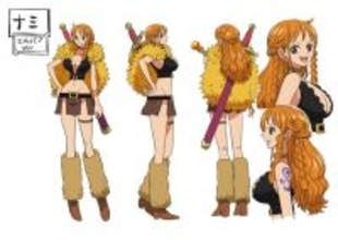 『ワンピース』剣で戦うナミ！？　エルバフ編のキャラ設定画10点解禁【画像多数】