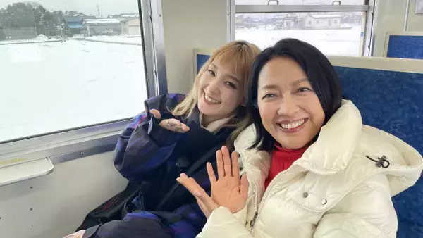 剛力彩芽＆羽田美智子、冬の北陸で仲良し旅　剛力「お酒を飲んだ『みいちゃん』の新たな一面を知ってより大好きになりました」BSテレ東で放送