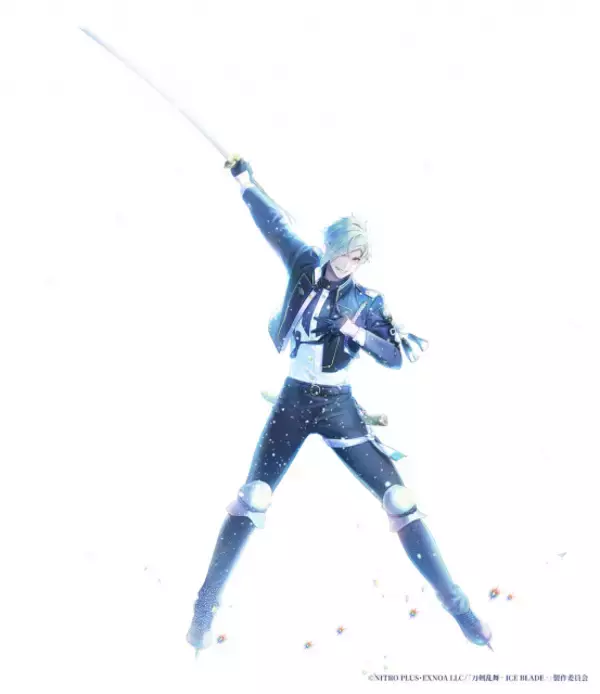 アイススケートショー『刀剣乱舞』、“膝丸”描き下ろしビジュアル公開
