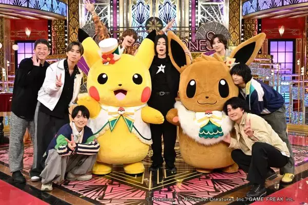 菅田将暉、ド派手コスプレで大はしゃぎ「SixTONESと思い出をつくりたい」　ピカチュウ＆イーブイも登場