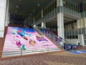 スーパーマリオ、京都の街あちこちに登場　イオンモールKYOTOもジャック