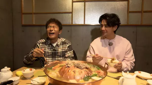 伊藤英明、長堀橋で行きつけの店に訪問　浜田雅功が困惑「鍋なのか焼肉なのか」