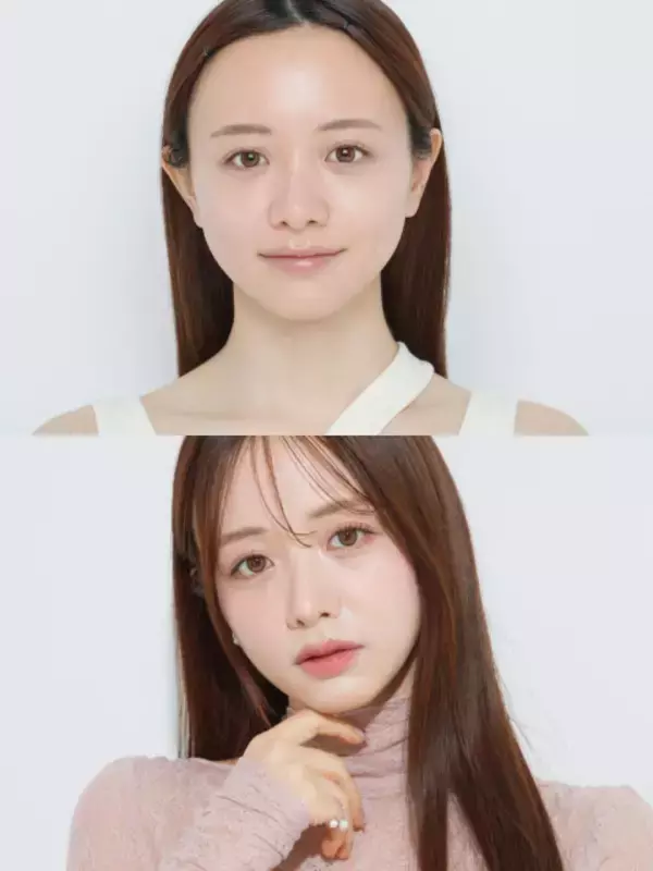 森香澄「どすっぴん」→「ナチュ盛りメイク」披露　美背中際立つ大胆な黒ドレス姿も　初の美容本から先行カット公開