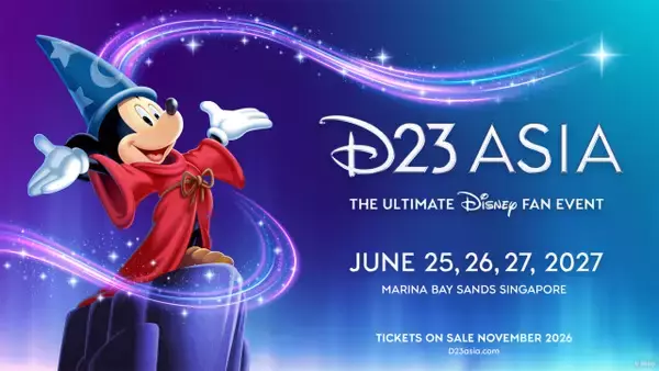 ディズニー、アジア初の大型ファンイベント「D23 Asia」開催へ　2027年6月にシンガポールで3日間