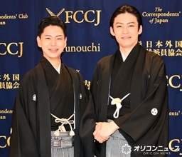 市川染五郎＆尾上辰之助、来年1月にロンドン・サドラーズウェルズ劇場で　映画『国宝』などでブームに