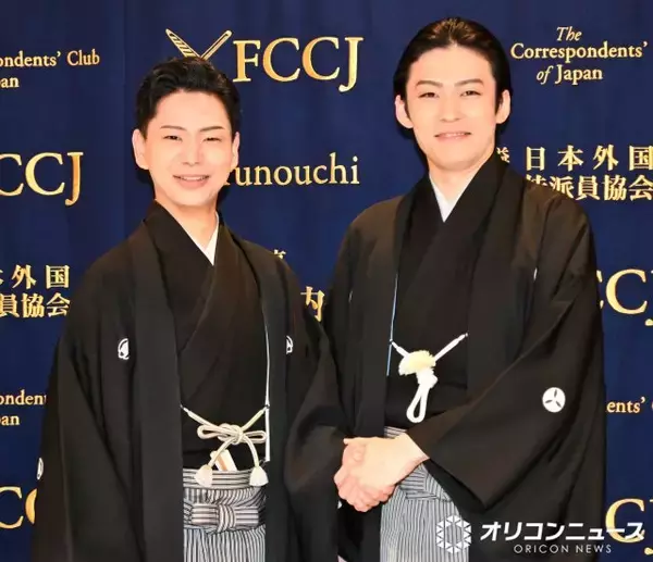 市川染五郎＆尾上辰之助、来年1月にロンドン・サドラーズウェルズ劇場で　映画『国宝』などでブームに