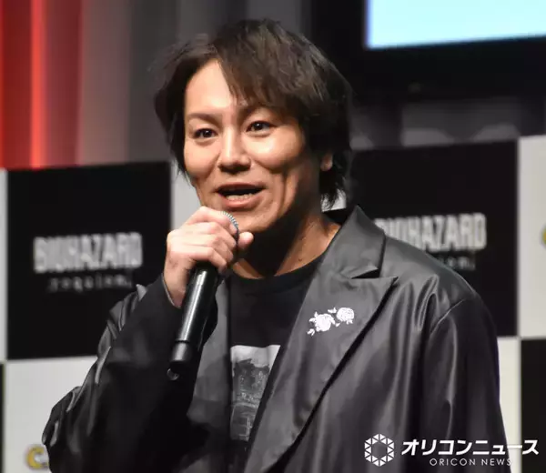 狩野英孝、新作『バイオハザード』デモプレイ　新たな伝説残す　開発陣へプチクレーム「先に言ってくださいよ！」