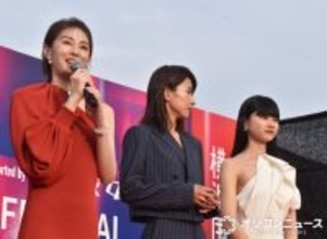 【横浜国際映画祭】黒島結菜＆山崎七海＆北川景子、レッドカーペットで華やかな美の共演