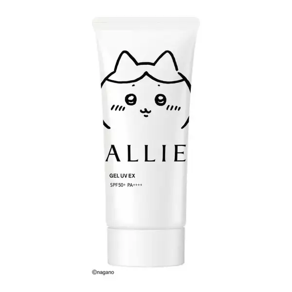 日やけ止め「ALLIE」にちいかわコラボ限定デザインが登場　オリジナルUVキーホルダーが当たるキャンペーンも