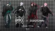 騎士X - Knight X -とZOZOTOWNがコラボ　描き下ろしイラスト使用の限定9アイテム発売