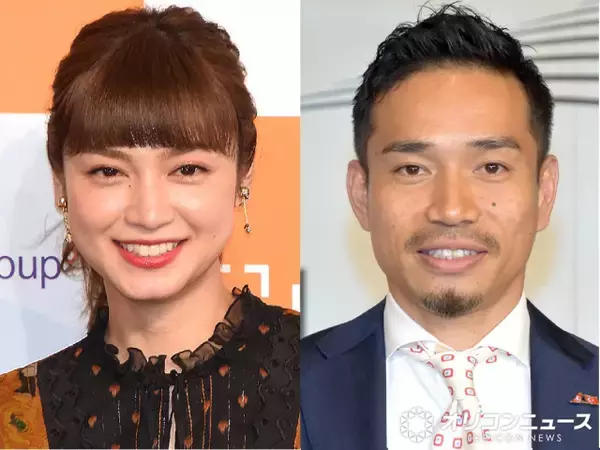 平愛梨、“現役続行”夫・長友佑都のバースデーケーキに“粋なメッセージ”「いいね～」「愛梨さん愛情いっぱい」　40歳誕生日を家族で祝う