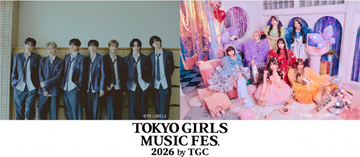 7年ぶり開催『TOKYO GIRLS MUSIC FES. 2026 by TGC』にaoenとCANDY TUNEの出演決定