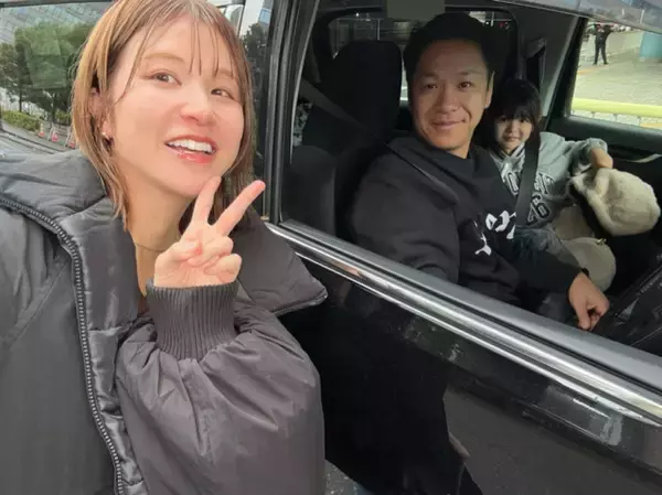 はんにゃ川島の元妻・川島菜月さん、子育て10年で初の一人旅へ　元夫“あきぷー”が送迎「優しいじゃん」