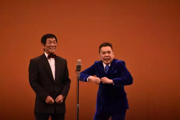 さんま『タイタンライブ』30周年ライブ登場　太田光と「古希還暦」再び　田中裕二も緊急参戦で圧巻のトリオ芸→強制終了