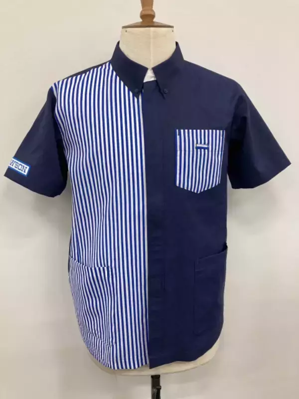 ローソン、廃棄する店舗ユニフォーム約500枚をアップサイクル→イートインのテーブル天板に活用　CO2排出量の削減に寄与