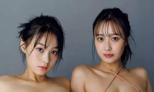 グラビア界を席巻するニューヒロイン・溝端 葵＆高野真央、迫力ボディを見せつける大ボリュームのコラボグラビアに登場