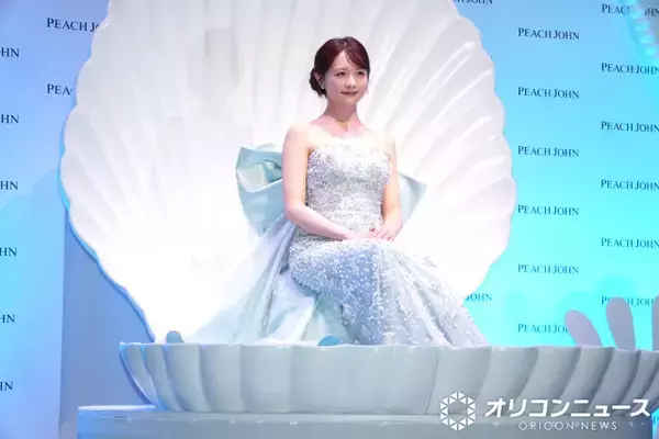 森香澄、人魚姿で貝殻から登場「おとぎ話のプリンセスになったかのよう」　幼少期のプールでの出来事を回顧