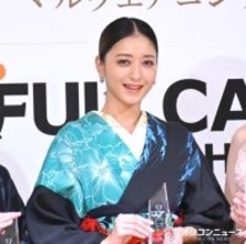 みちょぱ、艶やかな着物姿を披露　結婚式の白無垢姿に驚かれ“着物は白肌に和メイク”を「変えていきたい」