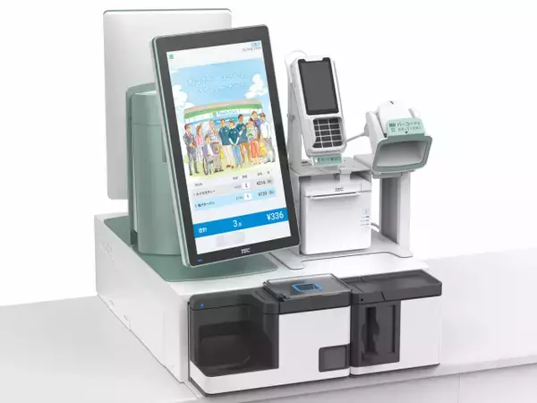 ファミリーマート、新型POSレジを発表　オフピーク時はセルフモードで対応　現金管理業務の負担を大幅減へ