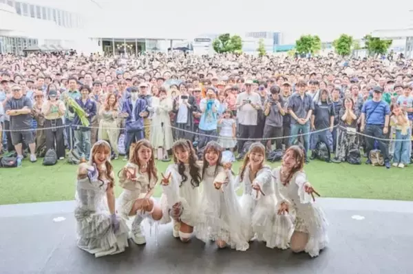 『NOBROCK TV』発アイドル・DRAW▲ME、まさかのメジャーデビュー　1500人以上が集まったリリイベでサプライズ発表