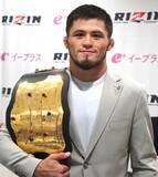 「【RIZIN】シェイドゥラエフが12・23に初のファンミーティング開催　写真撮影＆オリジナルグッズも」の画像1
