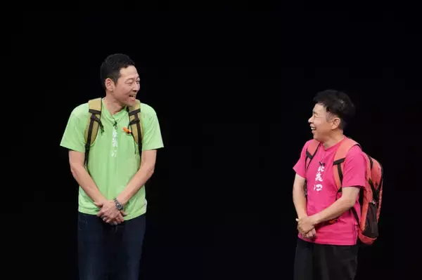 【旅猿イベント】岡村、激レアな“妻の撮影映像”公開「二人三脚で」　東野「家族公認で応援してくれている」