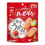 「『ハッピーターンミニ 濃厚うめ味』春夏・秋冬で味わい変化　リニューアルを亀田製菓が発表」の画像1