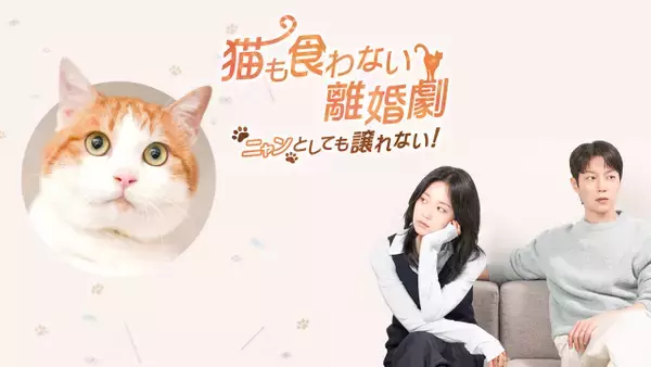 ユン・ドゥジュン＆キム・スルギ、10年ぶり共演　韓国ドラマ『猫も食わない離婚劇～ニャンとしても譲れない！～』、FODで配信決定