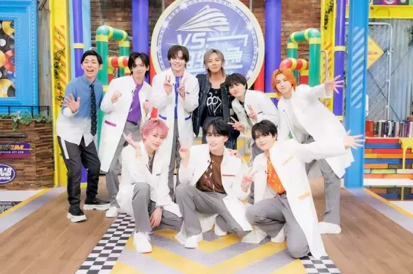 「2年目突入『VS.超特急』がパワーアップ　超特急が“遊び開発部”部員の白衣姿披露」の画像