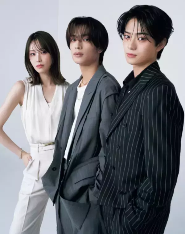 なにわ男子・高橋恭平、高橋ひかる＆岩瀬洋志と真面目に“仕事論”明かす「個人で仕事をするときは…」　『Oggi』にそろって登場