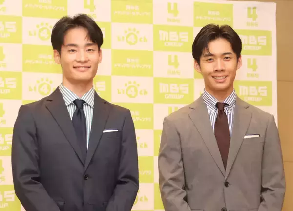 MBS新人・鈴木充喜アナ＆戸嶋将英アナ、“大阪らしい”体験に驚き「こんなところでもボケて…」「落としてもないハンカチを…」
