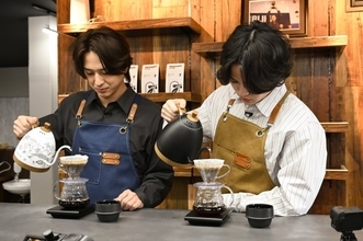 timelesz、再開発中・渋谷の魅力を徹底取材　菊池風磨＆寺西拓人は“コーヒーの淹れ方”学ぶ
