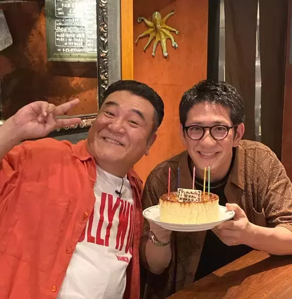 アンタッチャブル山崎弘也、相方・柴田英嗣にバースデーサプライズ企画　特大フィギュア製作決定　『アンやら』2週連続にわたって放送